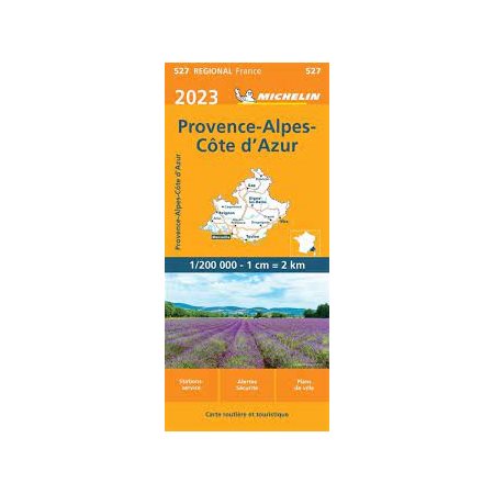 Provence-Alpes-Côte d'Azur 527 : Carte Nationale 2023