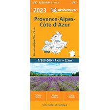 Provence-Alpes-Côte d'Azur 527 : Carte Nationale 2023