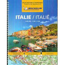 Italie : Atlas routier et touristique 2023