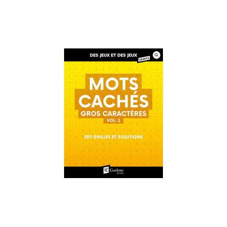 Mots cachés gros caractères Vol. 02