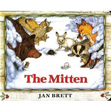 The Mitten : Anglais : Board book : Livre cartonné