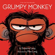 Grumpy Monkey : Anglais : Board book : Livre cartonné