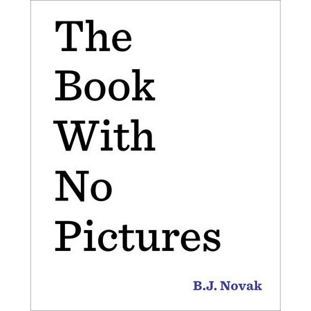 The Book with No Pictures : Anglais : Hardcover : Couverture rigide