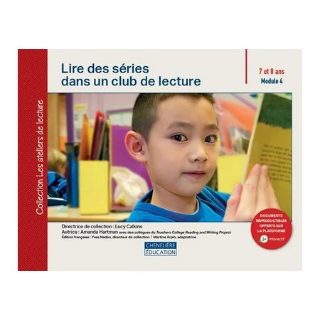 Lire des séries dans un club de lecture : Module 4 - 7 et 8 ans