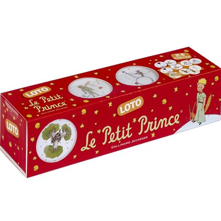 Loto : Le Petit Prince : 24 cartes : 3 ans et + : 2 à 4 joueurs