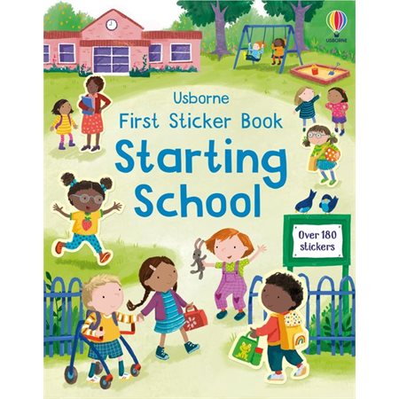 First Sticker Book: Starting School : Anglais : Paperback : Couverture souple