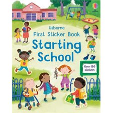 First Sticker Book: Starting School : Anglais : Paperback : Couverture souple