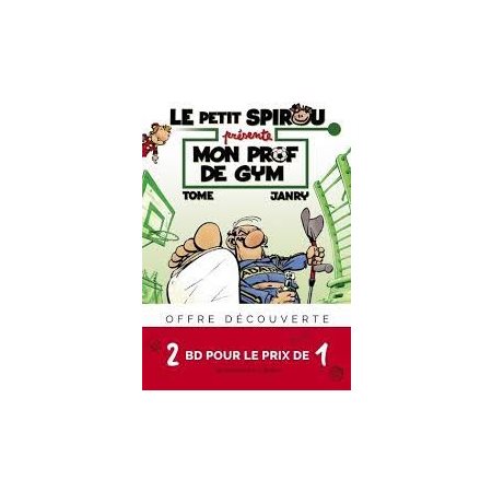 Bipack Le petit Spirou présente : Mon prof de gym & mon tendre amour : Bande dessinée