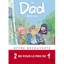 Bipack Dupuis 2023 : Dad T.01 & 02 : Bande dessinée