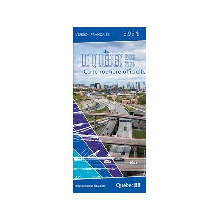 Carte routière officielle : Le Québec 2023-2024