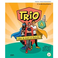 Trio, 5e année : Cahier d'apprentissage A et B (Français) : 2024