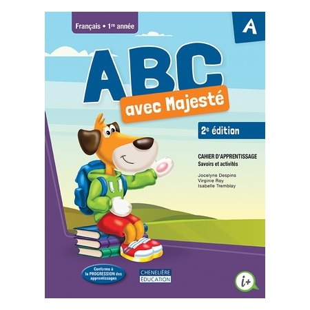 ABC avec majesté 1ère année : Combo A+B  (2e Édition) (Français) : 2024