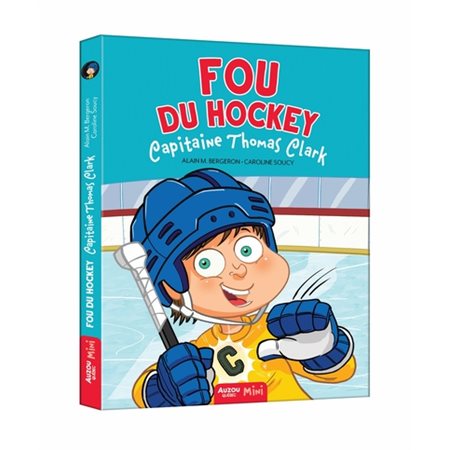 Fou du hockey T.06 : Capitaine Thomas Clark : 6-8