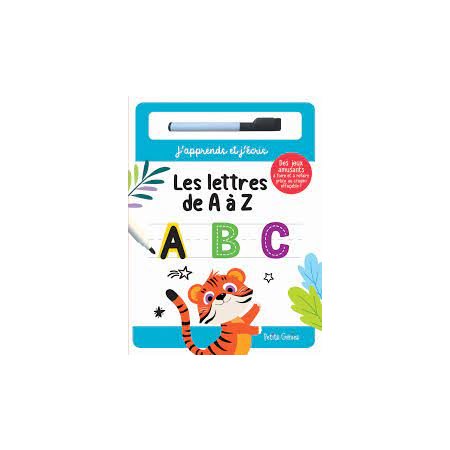 Les lettres de A à Z : J'apprends et j'écris : Nouvelle édition