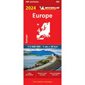 Europe : Carte nationale routière et touristique 2024 # 705