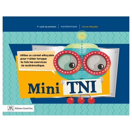 Mini TNI 1er cycle : carnet effaçable nouvelle édition : 2025