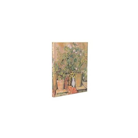 Cezanne's Terracotta Pots and Flowers : Rigide : Ultra : Ligné