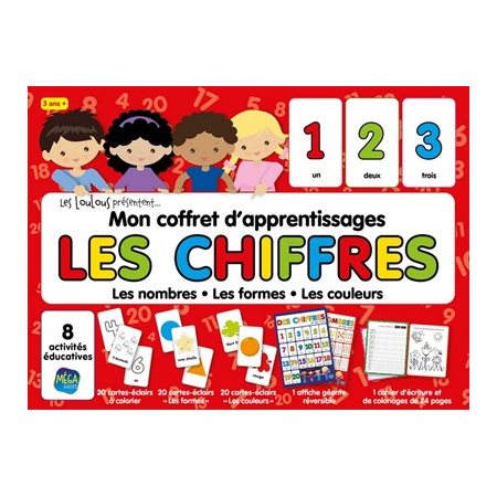 Les chiffres : Mon coffret d'apprentissage : NE, Les Loulous présentent ...
