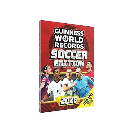 Guinness world records : Soccer edition 2026 : English : Anglais