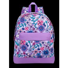 SAC A DOS TRAILBLAZER FLORAL MAUVE
