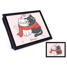 COUSSIN DE LECTURE CHAT AMOUR