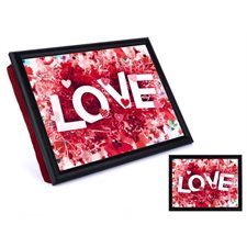 COUSSIN DE LECTURE LOVE FLEURI