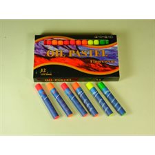 PASTELS HUILES FLUORESCENT (12)