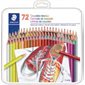 CRAYONS COUL. STAEDTLER HEX.(72)