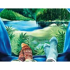 COUSSIN DE LECTURE LA TENTE