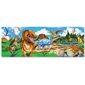 PUZZLE DE PLANCHER PAYS DE DINOSAURES