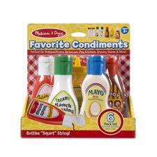 JEU CONDIMENTS FAVORIS