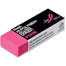 GOMME POLYMERE RUBAN ROSE
