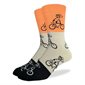 BAS A MOTIFS CHIEN A BICYCLETTE