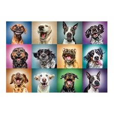 PUZZLE CHIENS AMUSANTS (1000)