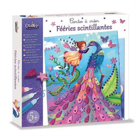 CARTES A CREER FEERIS SCINTILLANTES