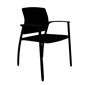 FAUTEUIL VISITEUR DOSSIER TISSU