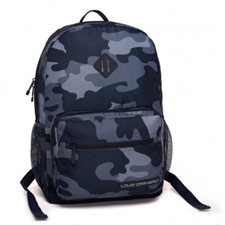 SAC A DOS LG CAMOUFLAGE BLEU