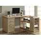 BUREAU EN L I7219 / NATUREL