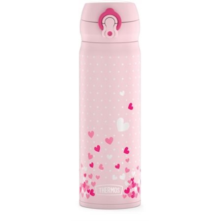 BOUTEILLE EAU 470ml MOTIF COEURS