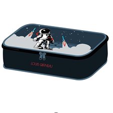 ETUI A CRAYONS RECT.ASTRONAUTE