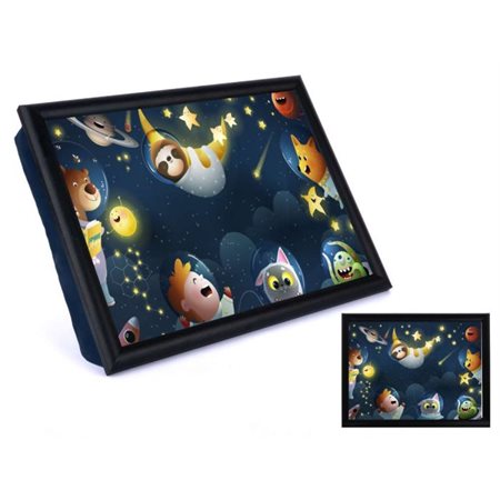 COUSSIN DE LECTURE ANIMAUX DANS L ESPACE