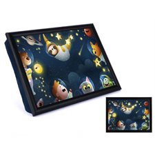 COUSSIN DE LECTURE ANIMAUX DANS L ESPACE