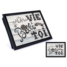 COUSSIN DE LECTURE LA VIE EST BELLE