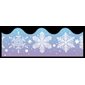 BORDURE FLOCONS NEIGE  (CD-1225)