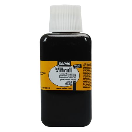 ENCRE VITRAIL 250ml JAUNE