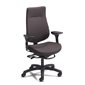 FAUTEUIL QUATRA DOS.MOY. VYN.NOIR