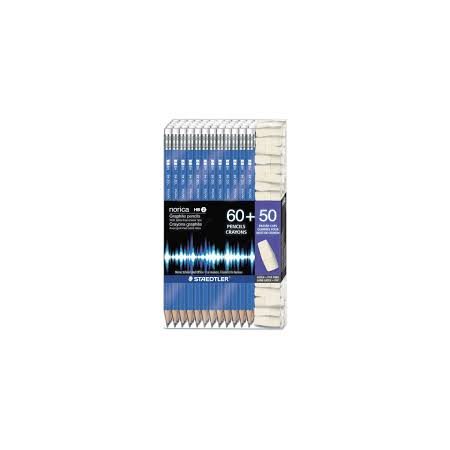 CRAYONS STAEDLER (50)+EFFACES+AIGUSOIR