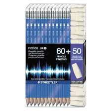 CRAYONS STAEDLER (50)+EFFACES+AIGUSOIR