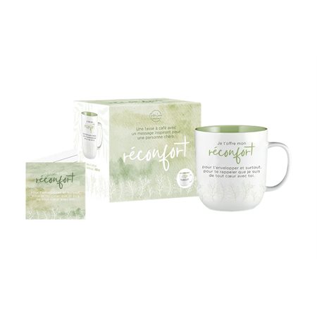 TASSE INSPIRANTE RÉCONFORT