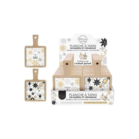 SOUS-PLAT PLANCHE À TAPAS CÉRAMIQUE